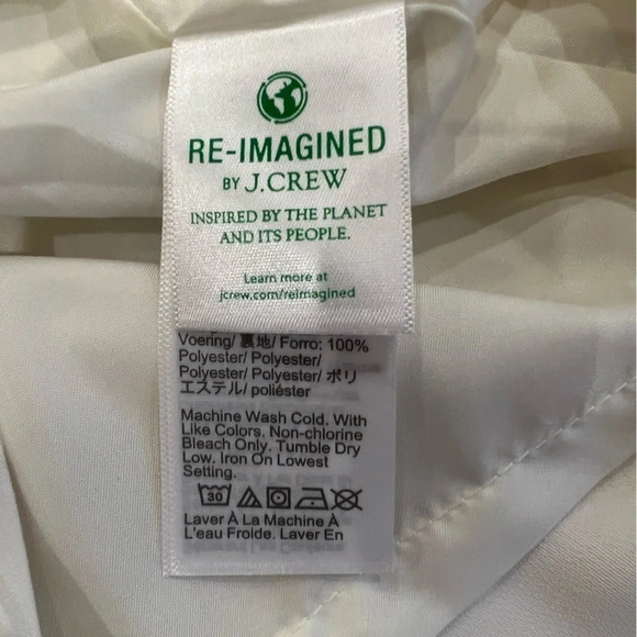 NWT  jcrew factory - Short-sleeve belted suiting dress- size 2P - Picture 5 of 6